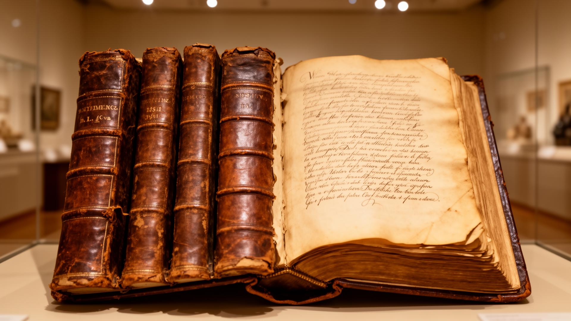 Rare Brazilian history books from the collection